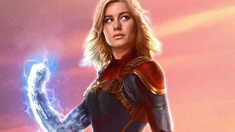 CAPTAIN MARVEL TV Spot Features New Footage; Brie Larson Strikes A Pose In THR Photoshoot
