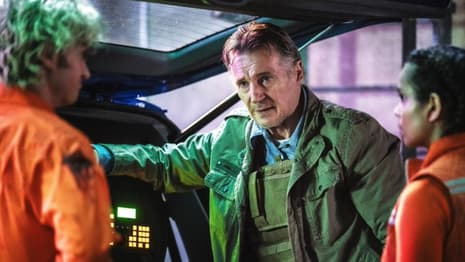 COLD STORAGE: Liam Neeson, Joe Keery & Georgina Campbell Face An Explosive Outbreak In First Red Band Trailer