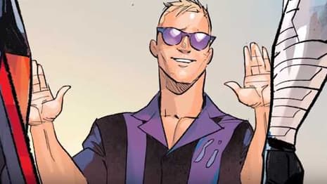 COMICS: There's A New Ronin Terrorizing NYC In HAWKEYE: FREEFALL But Everyone Suspects Clint Barton