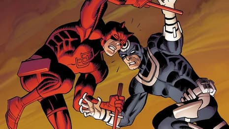 DAREDEVIL: BORN AGAIN Season 2 Set Photos Reveal Bullseye's Costume - And It Seemingly Has His Iconic Logo!