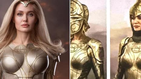 ETERNALS Concept Art Spotlights Alternate Designs For Angelina Jolie's Thena