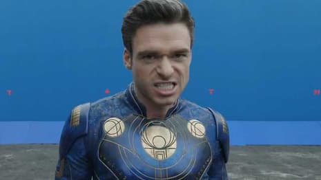 ETERNALS: Harry Styles Busts Out Some Dance Moves In Blooper Reel For The Marvel Studios Movie