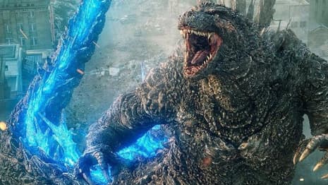 GODZILLA Prepares To Unleash An Atomic Blast On Titanic New MINUS ONE Poster