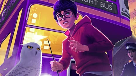 HARRY POTTER Set Photos Reveal Possible First Look At Another Hogwarts Student And New-Look Purple Robes