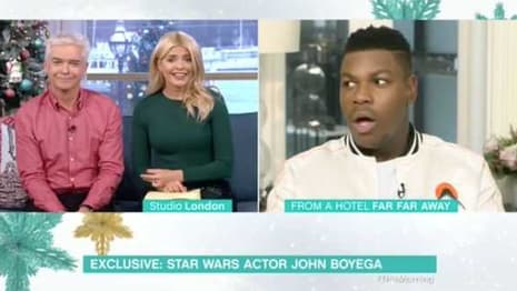 John Boyega Left Speechless As UK TV Presenter Drops Massive STAR WARS: THE LAST JEDI SPOILER On Air