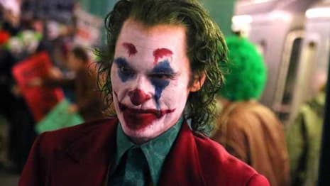 JOKER Director Shares Another Image Of Star Joaquin Phoenix - This Time In Full Clown Costume