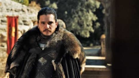 Jon Snow Strolls Through King's Landing With A Mysterious Companion In These New GAME OF THRONES Set Pics