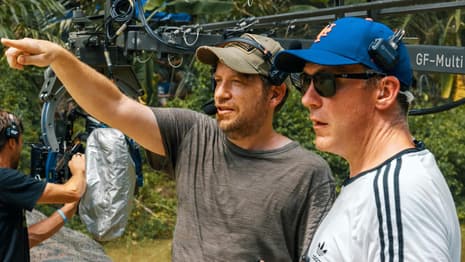 JURASSIC WORLD REBIRTH Director Gareth Edwards Talks T-Rex River Chase, Shooting With 35mm & More! (Exclusive)