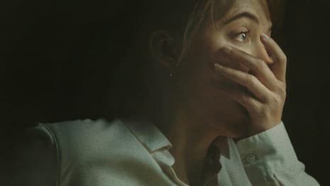 LONGLEGS BTS Clip Captures Maika Monroe's Reaction To Seeing Nicolas Cage's Killer For The First Time