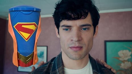 Man Of Tomorrow Stars David Corenswet And Nicholas Hoult React To Viral Supergirl Theater Merch