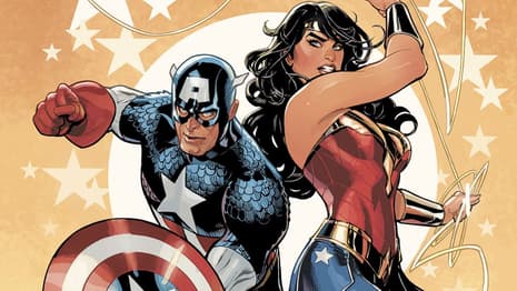 MARVEL/DC: DEADPOOL/BATMAN Leaked Panels Reveals Captain America And Wonder Woman's Shocking Shared History