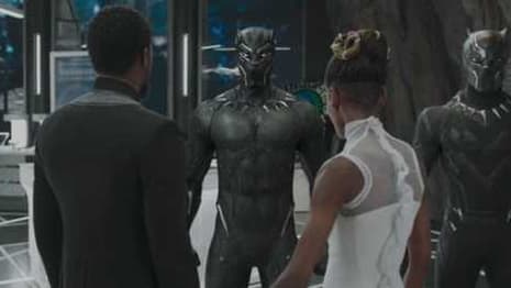 New AVENGERS 4 Set Photos See The Arrival Of Chadwick Boseman's Black Panther And Letitia Wright's Shuri