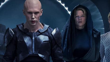 New DUNE: PART 2 Image Teases An Intense Moment Between Feyd-Rautha And Margot Fenring