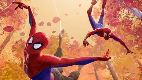 New SPIDER-MAN: INTO THE SPIDER-VERSE Image Features A Trio Of Fan-Favorite Comic Costumes