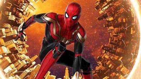 New SPIDER-MAN: NO WAY HOME Promo Images Find The Webhead Swinging Through Dr. Strange's Portal
