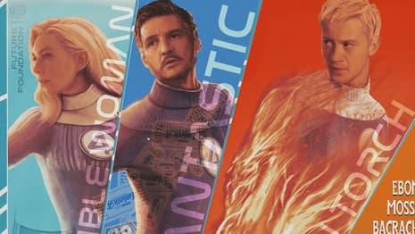 New THE FANTASTIC FOUR: FIRST STEPS Stills Feature Silver Surfer, Human Torch Taking Flight, And More