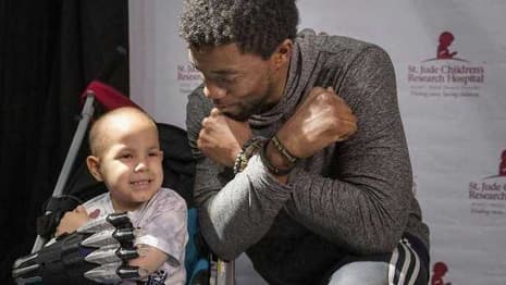 One Of Chadwick Boseman's Final Acts Was Sending A Voice Note And BLACK PANTHER Toys To A Make-A-Wish Child