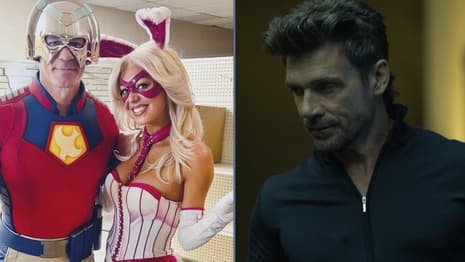 PEACEMAKER: Brey Noelle Shares White Rabbit Photos; Frank Grillo Talks Secret DCU Project; SUPERMAN Hits $600M