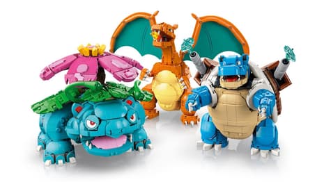 POKEMON: LEGO Finally Reveals New Sets Based On Pikachu, Venusaur, Charizard, Blastoise, And Eevee