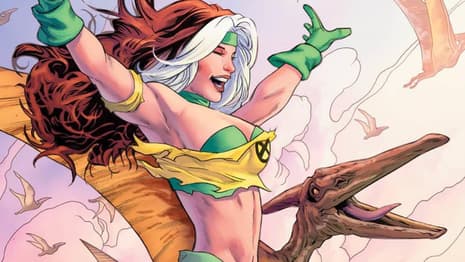 ROGUE: THE SAVAGE LAND #1 First Look Sees The X-Man Don Her Iconic Pin-Up Costume From The 1990s