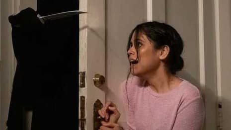 SCREAM: Ghostface Stalks Jenna Ortega In A New Image From The Upcoming Horror Sequel