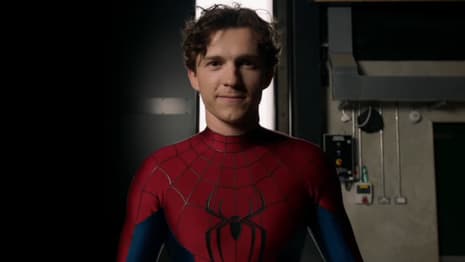 SPIDER-MAN: BRAND NEW DAY Set Photo Reveals Tom Holland Suited Up, Including His Amazing Web-Shooters