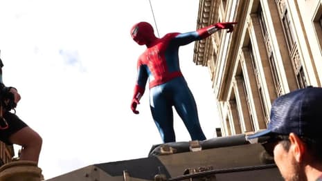 SPIDER-MAN: BRAND NEW DAY Set Photos Give Us Another Full Look At Tom Holland's New Spidey Suit