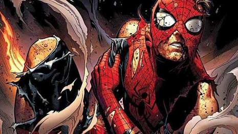 SPIDER-MAN: FAR FROM HOME Concept Art Reveals A Spectacular, Comic Accurate Battle-Damaged Spidey