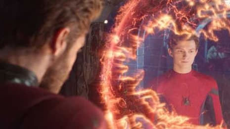 SPIDER-MAN: FAR FROM HOME Spoiler Stills Feature Spidey's First Meeting With Mysterio And The Multiverse