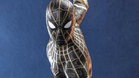 SPIDER-MAN: NO WAY HOME Hot Toys Black & Gold Suit Final Design Reveals Some Key Changes To Spidey