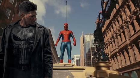 Spidey Hitches A Ride On The Punisher's Battle Van In New SPIDER-MAN: BRAND NEW DAY Set Photos - SPOILERS