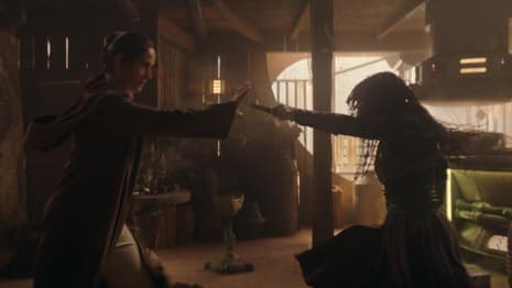 STAR WARS: THE ACOLYTE Leaked Footage Features An Intense Force Battle And A Badass Carrie-Anne Moss