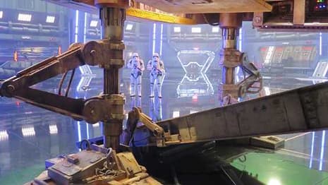 STAR WARS: THE RISE OF SKYWALKER BTS Photos Reveal The Death Star II Throne Room, Tatooine, And More