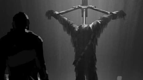 STAR WARS: THE RISE OF SKYWALKER Concept Art Reveals Chewbacca Torture Scene And Millennium Falcon Transformed