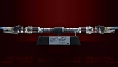 STAR WARS: THE RISE OF SKYWALKER Dark Side Rey Lightsaber Replica Reveals A Detailed Look At The Weapon