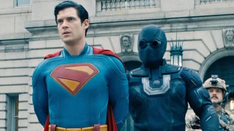 SUPERMAN Behind The Scenes Photo Reveals First Look At Actor [SPOILER] In His Ultraman Costume