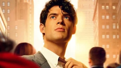 SUPERMAN Flexes In New Standee Showcasing Metropolis