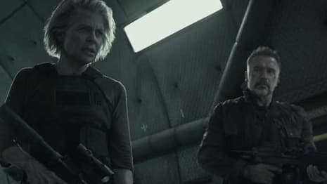 TERMINATOR: DARK FATE - Action-Packed New Clip Pits Sarah Connor & The T-800 Against The Unstoppable Rev-9