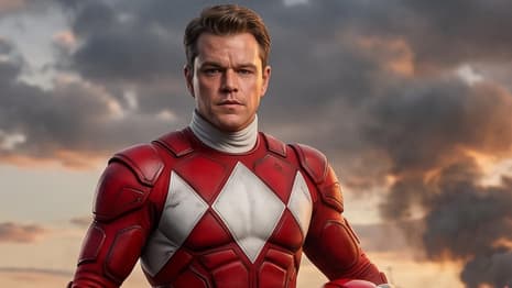 Thasnagar: Matt Damon Suits Up In First Look Set Photos From The Daniels' Power Rangers-Inspired Sci-Fi Film