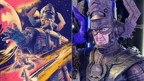 THE FANTASTIC FOUR: FIRST STEPS: A First Look At Ralph Ineson's Practical Galactus Costume Has Been Revealed