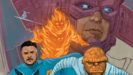THE FANTASTIC FOUR: FIRST STEPS Comic-Inspired Artwork Sees The Team Face The Coming Of Galactus