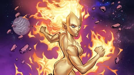 THE FANTASTIC FOUR: FIRST STEPS Concept Art Reveals A Nova-Inspired Gold Design For The Silver Surfer