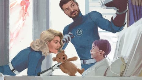 THE FANTASTIC FOUR: FIRST STEPS Concept Art Reveals A Touching Moment That Didn't Make The Final Cut