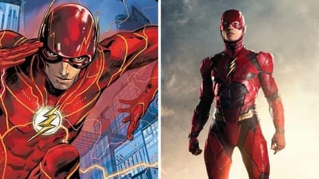 THE FLASH Prequel Comic Book Preview Shows The Destruction Of Barry Allen's JUSTICE LEAGUE Costume