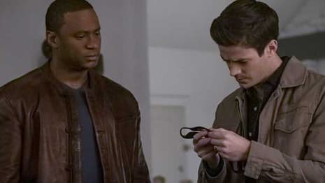 THE FLASH S6, E10 - Marathon - Stills Bring ARROW's Diggle To Central City As He Mourns For Oliver Queen