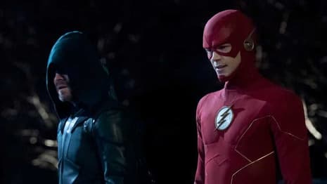 THE FLASH: The Emerald Archer Returns In Promo & Photos For S9E9: It's My Party and I'll Die If I Want To