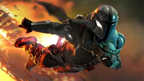 THE MANDALORIAN AND GROGU: Lucasfilm Reveals First Official Logo For STAR WARS' Big-Screen Return