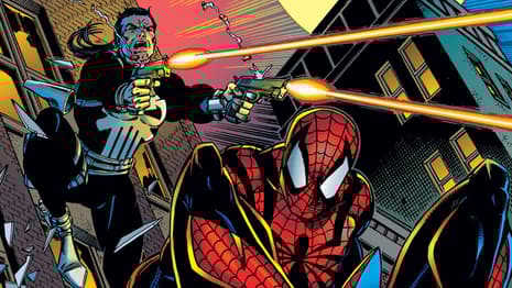 The Punisher Holds Spidey At Gunpoint In Final Batch Of SPIDER-MAN: BRAND NEW DAY Set Photos