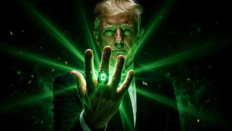 The White House Posts Trump As Green Lantern Hours Before Lanterns Episode 4