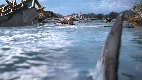 THRASH: Phoebe Dynevor & Djimon Hounsou Fend Off Lethal Predators In First Trailer For Shark-Attack Thriller